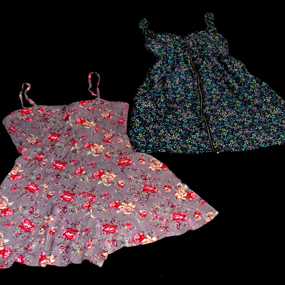 Floral romper & dress M